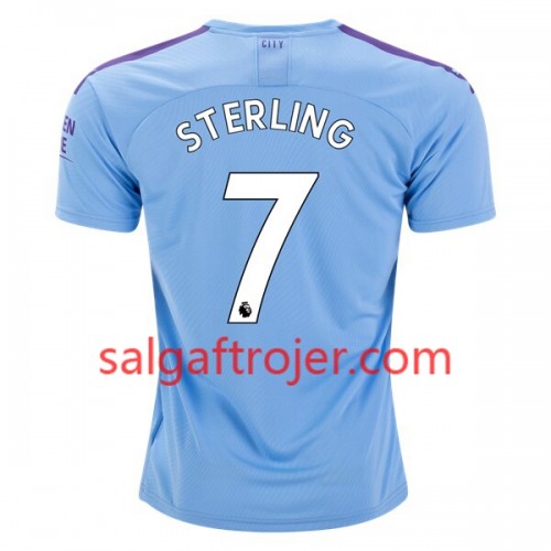 Manchester City Fodboldtrøjer Sterling 7 Hjemmebanesæt 2019/20 Kort ærmer Manchester City Fodboldtrøjer Sterling 7 Hjemmebanesæt 2019/20 Kort ærmer
